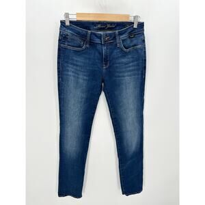 Mavi Jeans Medium Wash Kerry Mid-Rise Straight Leg Denim Jeans Womens Size 28